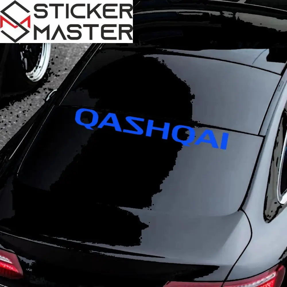 Nissan Qashqai Sticker | J10 ve J11 Ön Cam Yazısı (90 cm) - Sticker Master