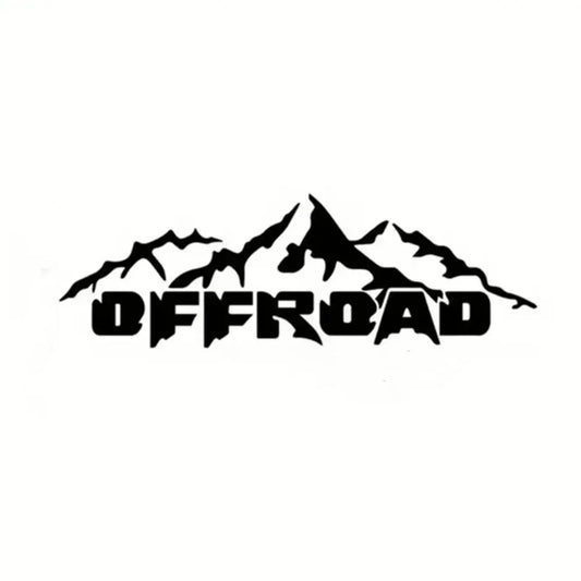 Offroad Sticker Dağ Macerası 4x4 Etiketi | Sticker Master - Sticker Master