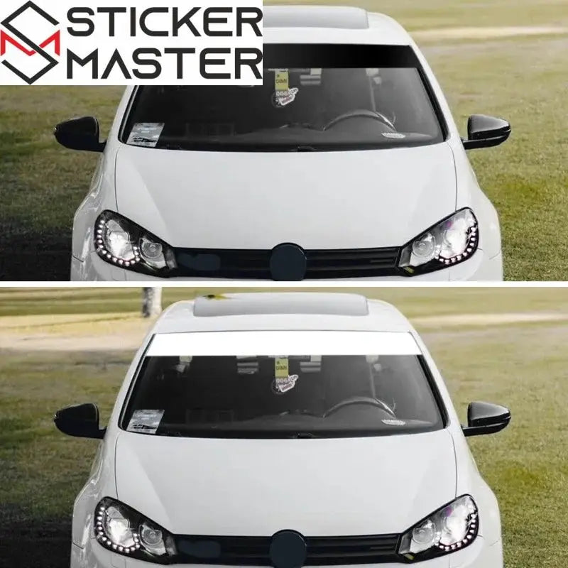 Ön Cam Sticker | Güneş Koruyucu Rüzgarlık Banner (135x21 cm) Sticker Master