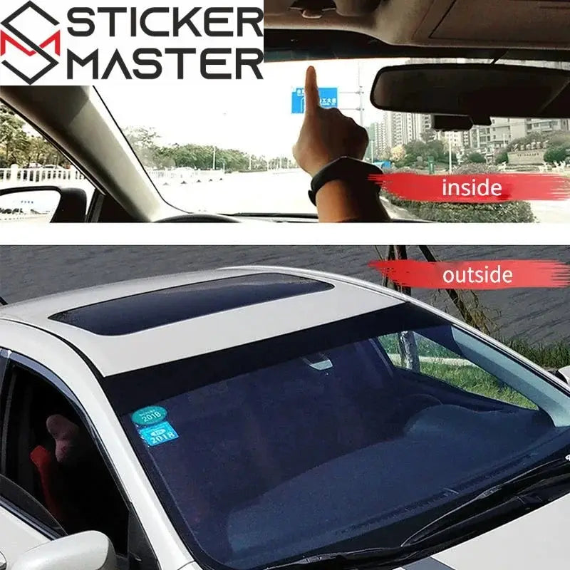 Ön Cam Sticker | Güneş Koruyucu Rüzgarlık Banner (135x21 cm) Sticker Master