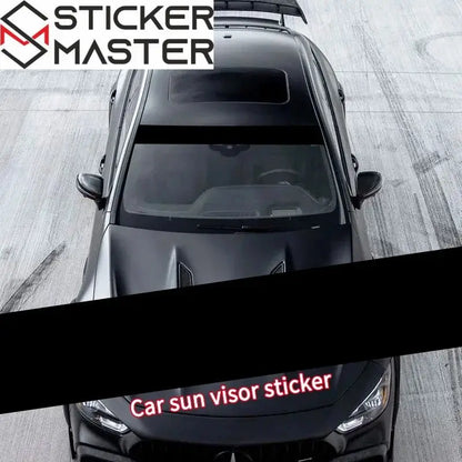 Ön Cam Sticker | Güneş Koruyucu Rüzgarlık Banner (135x21 cm) Sticker Master