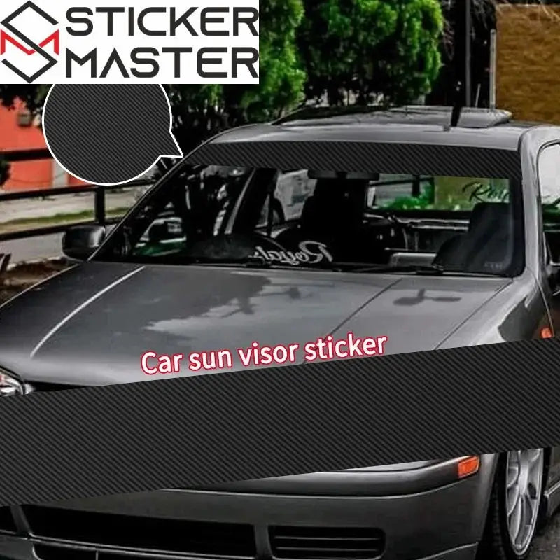 Ön Cam Sticker | Güneş Koruyucu Rüzgarlık Banner (135x21 cm) Sticker Master