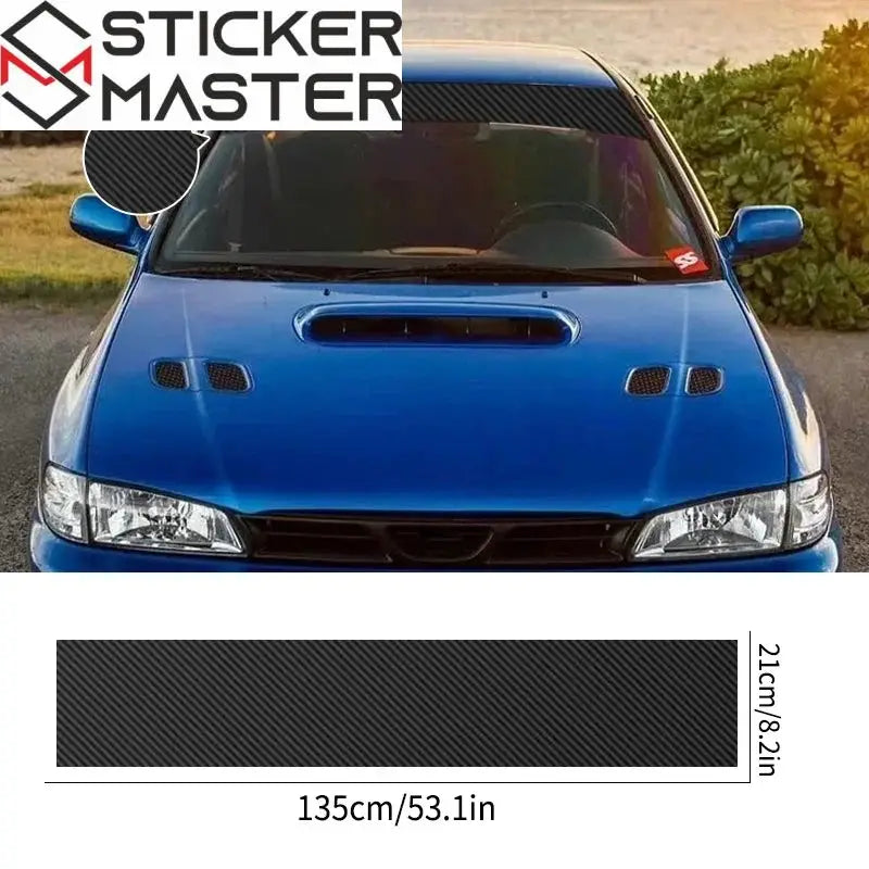 Ön Cam Sticker | Güneş Koruyucu Rüzgarlık Banner (135x21 cm) Sticker Master