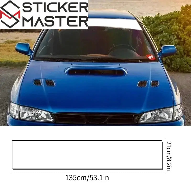 Ön Cam Sticker | Güneş Koruyucu Rüzgarlık Banner (135x21 cm) Sticker Master