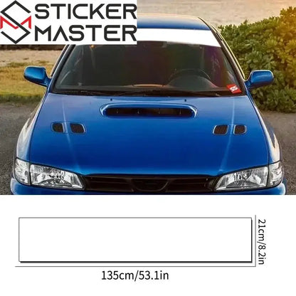Ön Cam Sticker | Güneş Koruyucu Rüzgarlık Banner (135x21 cm) Sticker Master
