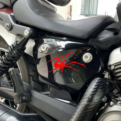 Örümcek Sticker | Black Widow Kask ve Depo Decal Seti (İkili Paket) Sticker Master