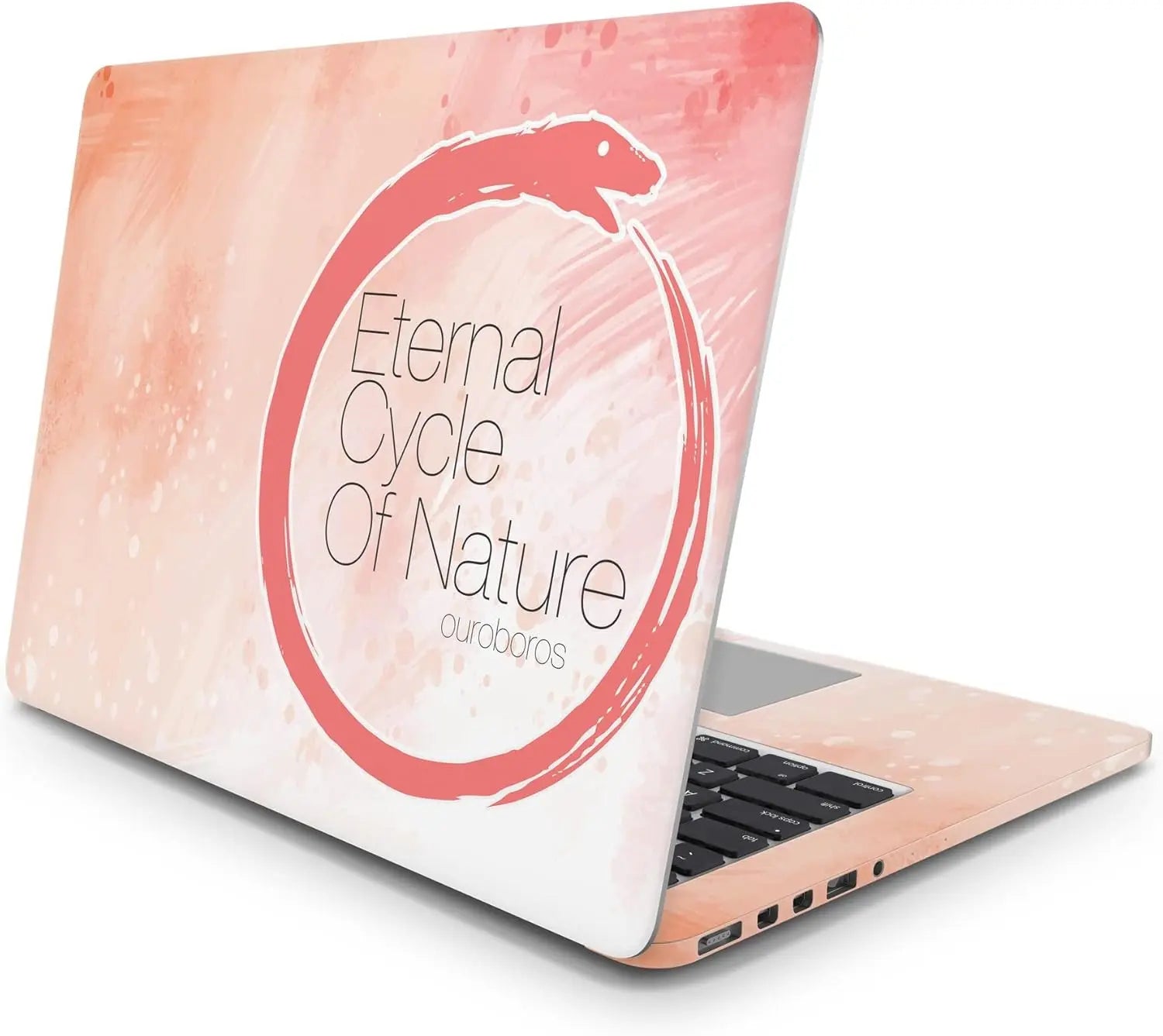 Sticker Master Ouroboros Evrensel Sticker Dizüstü Bilgisayar Vinil Sticker Decal 12" 13" 13.3" 14" 15" 15.4" 15.6 inç Dizüstü Bilgisayar Çıkartma Koruyucu Macbook Asus Acer Hp Lenovo Huawei Dell İçin - Sticker Master