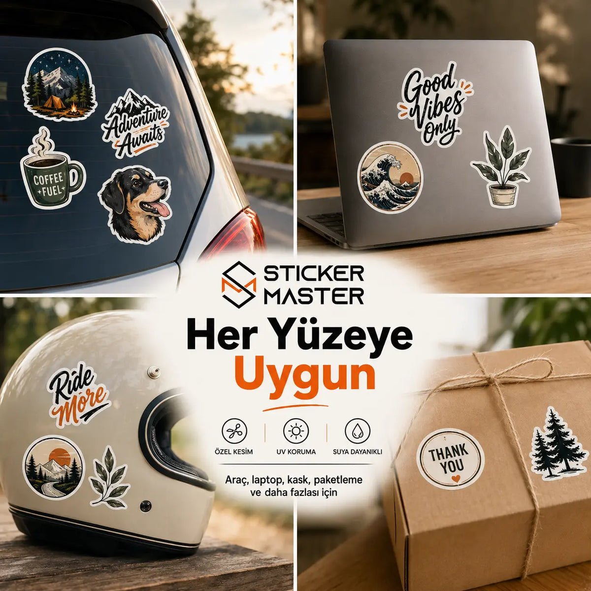 Ozel Tasarim Sticker Kisiye Ozel Baski | Sticker Master ads detay