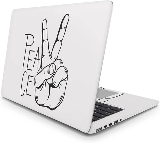 Sticker Master Vintage Peace Evrensel Sticker Dizüstü Bilgisayar Vinil Sticker Decal 12" 13" 13.3" 14" 15" 15.4" 15.6 inç Dizüstü Bilgisayar Çıkartma Koruyucu Macbook Asus Acer Hp Lenovo Huawei Dell İçin - Sticker Master