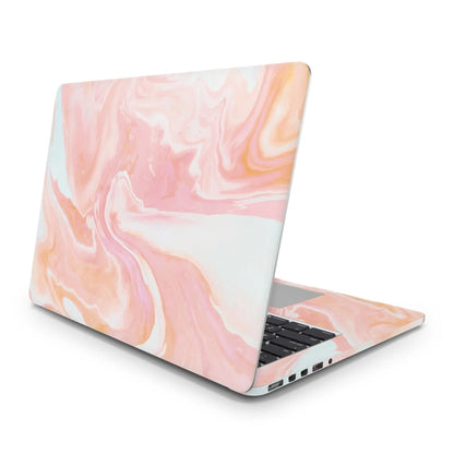 Sticker Master Abstract Liquid Pink Evrensel Sticker Dizüstü Bilgisayar Vinil Sticker Decal 12" 13" 13.3" 14" 15" 15.4" 15.6 inç Dizüstü Bilgisayar Çıkartma Koruyucu Macbook Asus Acer Hp Lenovo Huawei Dell İçin - Sticker Master