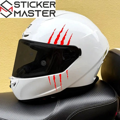 Pençe Sticker | Ghost Claw Canavar İzi Kask ve Depo Decal (16 cm) - Sticker Master