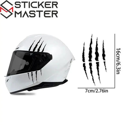 Pençe Sticker | Ghost Claw Canavar İzi Kask ve Depo Decal (16 cm) - Sticker Master