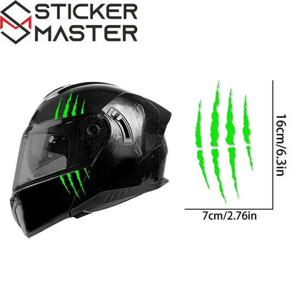 Pençe Sticker | Ghost Claw Canavar İzi Kask ve Depo Decal (16 cm) - Sticker Master