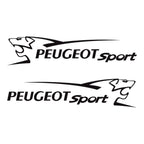 Sticker Master Peugeot Sport Sticker – 2’li Takım (30 Cm Sağ & Sol Simetrik)