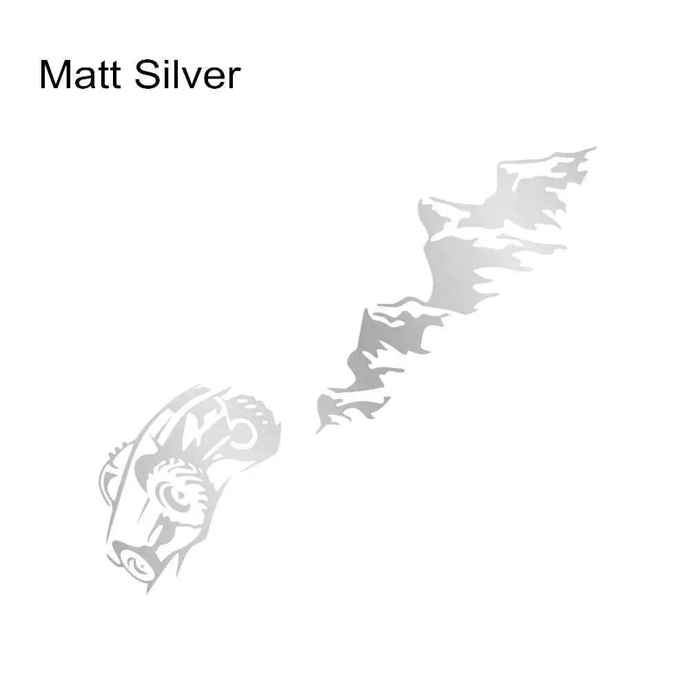 Pickup Arka Kapak Sticker Off-Road Dağ Manzarası | Sticker Master - Sticker Master