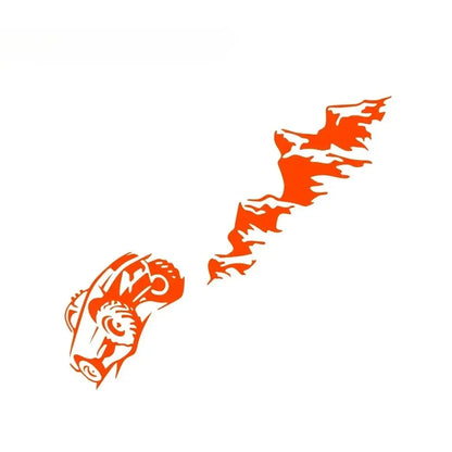 Pickup Arka Kapak Sticker Off-Road Dağ Manzarası | Sticker Master - Sticker Master