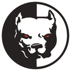 Sticker Master Pitbull Sticker Motor, Kask, Laptop, Araba, Oto Araç İçin Dayanıklı Etiket Decal 12 Cm