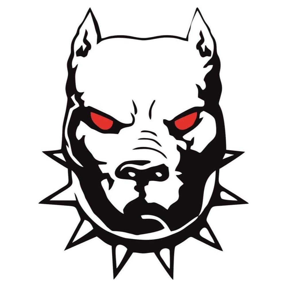 Sticker Master Pitbull Motorsiklet,Kask,Laptop,Motor Ve Oto Araç Sticker 13 Cm