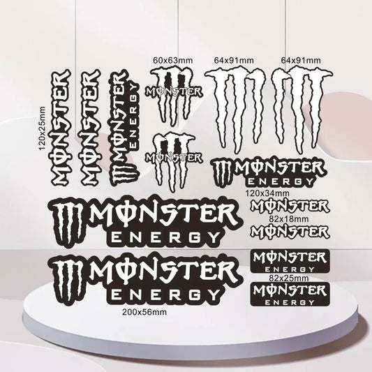 Premium M Pençe Yarış Sticker Seti | Özel Silindir Kutulu ve Sürpriz Hediyeli Sticker Master