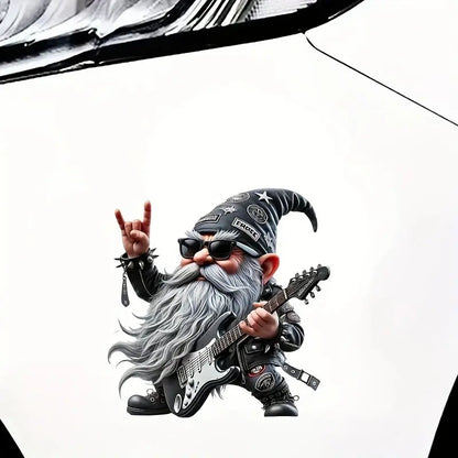 Rockin' Cüce Punk Rocker Sticker - Motosiklet Laptop Çıkartması Sticker Master