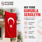 Raşel Türk Bayrağı – Dayanıklı Bez Bayrak | Hediye Atatürk Sticker