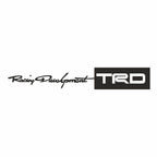 Sticker Master Racing Development TRD Kapı Sticker Seti - 4 Adet, Araba Kapı ve Yan Panel İçin Spor Tasarım Etiket