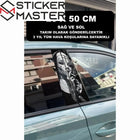 Rahibe Kapı Direği Sticker | Araç Sütun Kaplama Seti (2 Adet) | Sticker Master