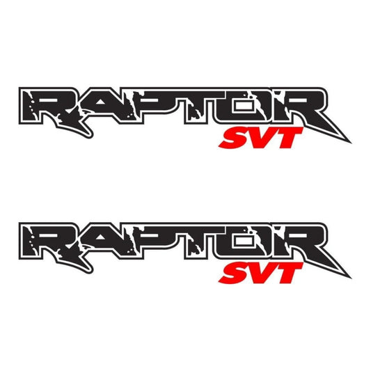 Sticker Master Raptor SVT Sticker Seti - Araba, Pickup, Cam ve Kaporta İçin Off-Road Tasarımlı Etiket (2 Adet - 50 cm)