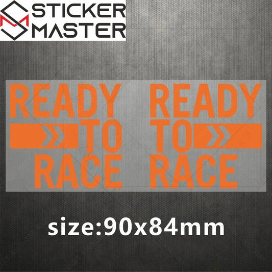 Ready To Race Ktm Çıkartma 2’li Set – Çok Renkli | Sticker Master - Sticker Master