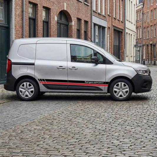 Renault Kangoo Sticker Yan Kapı Sport Şerit Seti | Sticker Master - Sticker Master