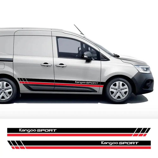 Renault Kangoo Sticker Yan Kapı Sport Şerit Seti | Sticker Master - Sticker Master