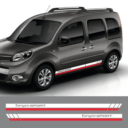 Renault Kangoo Sticker Yan Kapı Sport Şerit Seti | Sticker Master - Sticker Master