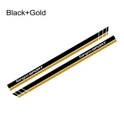 Renault Kangoo Sticker Yan Kapı Sport Şerit Seti | Sticker Master - Sticker Master
