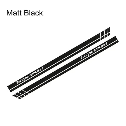 Renault Kangoo Sticker Yan Kapı Sport Şerit Seti | Sticker Master - Sticker Master