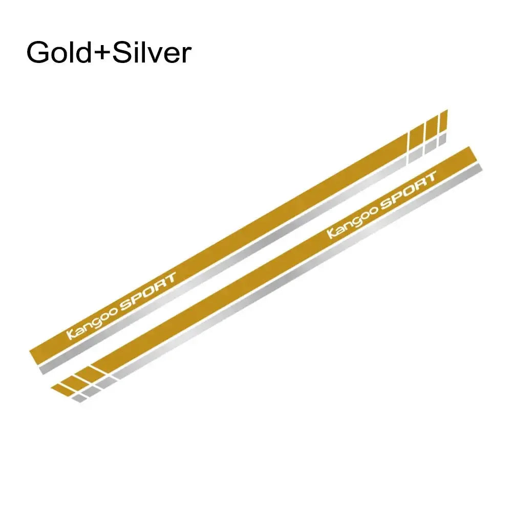 Renault Kangoo Sticker Yan Kapı Sport Şerit Seti | Sticker Master - Sticker Master