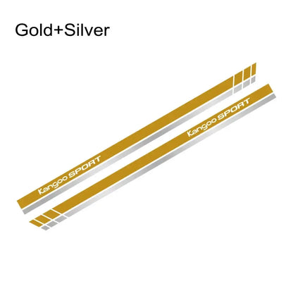 Renault Kangoo Sticker Yan Kapı Sport Şerit Seti | Sticker Master - Sticker Master