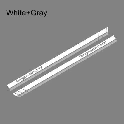 Renault Kangoo Sticker Yan Kapı Sport Şerit Seti | Sticker Master - Sticker Master