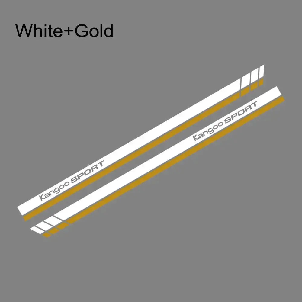 Renault Kangoo Sticker Yan Kapı Sport Şerit Seti | Sticker Master - Sticker Master