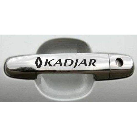 Sticker Master Renault Kadjar Kapı Kolu & Jant Sticker Seti – 10 Adet Dayanıklı Vinil