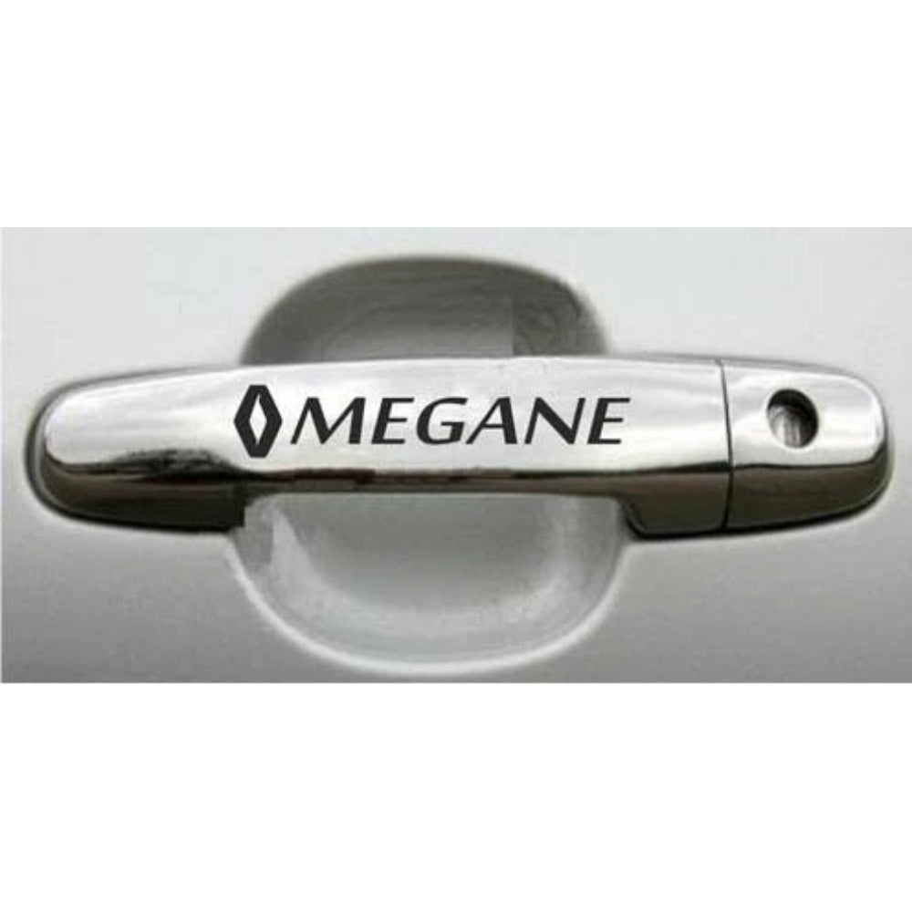 Sticker Master Renault Megane Door Handle &amp; Rim Sticker Set – 10 Durable Vinyl Stickers