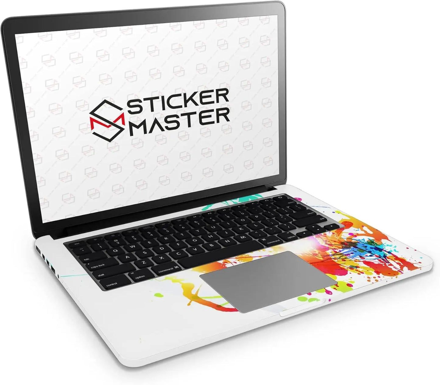 Sticker Master Abstract Splatters Evrensel Sticker Dizüstü Bilgisayar Vinil Sticker Decal 12" 13" 13.3" 14" 15" 15.4" 15.6 inç Dizüstü Bilgisayar Çıkartma Koruyucu Macbook Asus Acer Hp Lenovo Huawei Dell İçin - Sticker Master