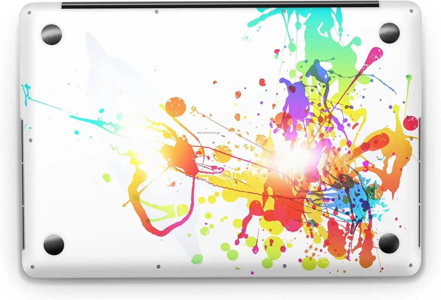 Sticker Master Abstract Splatters Evrensel Sticker Dizüstü Bilgisayar Vinil Sticker Decal 12" 13" 13.3" 14" 15" 15.4" 15.6 inç Dizüstü Bilgisayar Çıkartma Koruyucu Macbook Asus Acer Hp Lenovo Huawei Dell İçin - Sticker Master