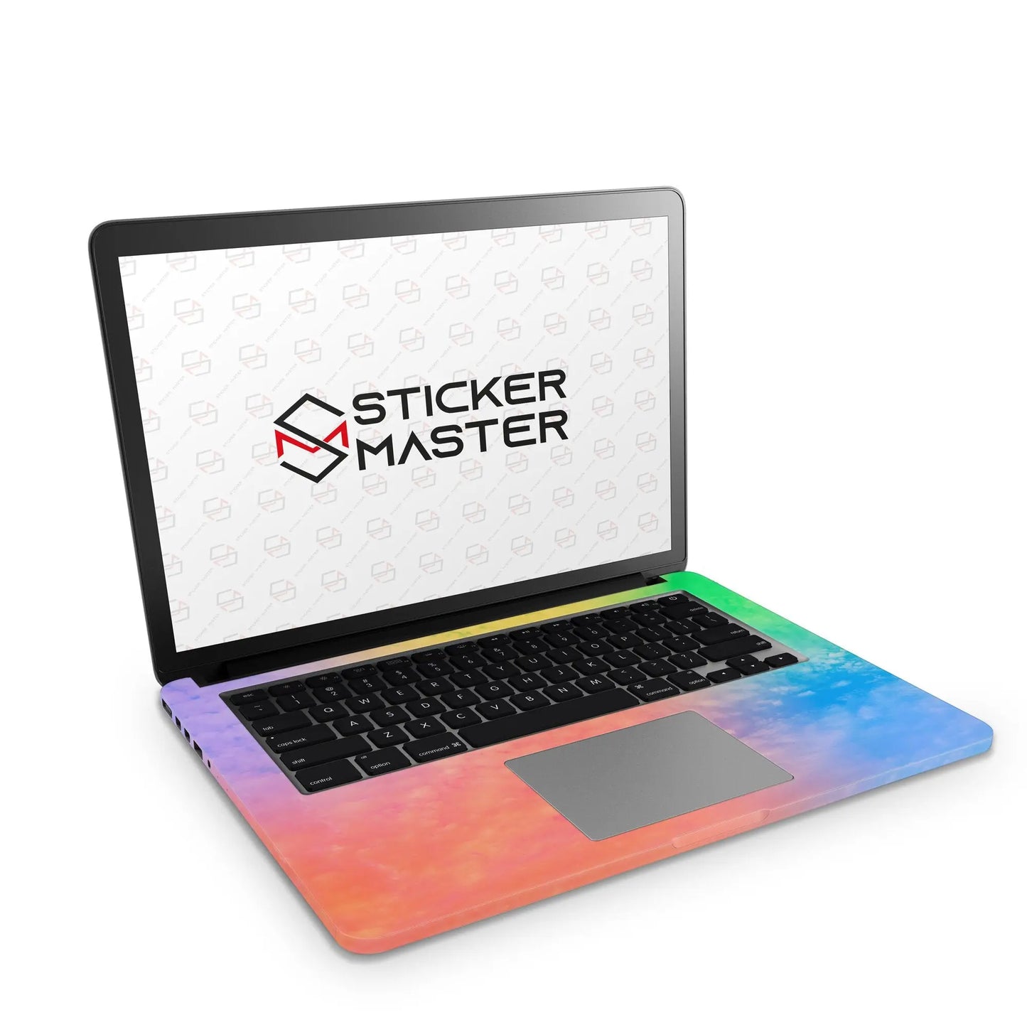 Sticker Master Colorful Clouds Evrensel Sticker Dizüstü Bilgisayar Vinil Sticker Decal  12" 13" 13.3" 14" 15" 15.4" 15.6 inç Dizüstü Bilgisayar Çıkartma Koruyucu Macbook Asus Acer Hp Lenovo Huawei Dell İçin - Sticker Master