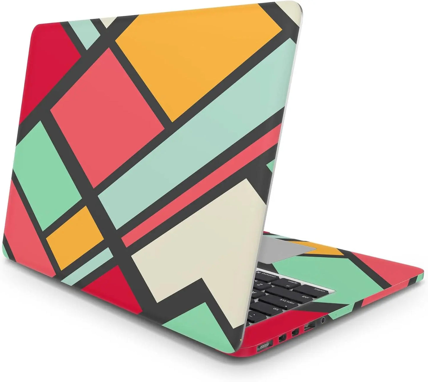 Sticker Master Retro Color Evrensel Sticker Dizüstü Bilgisayar Vinil Sticker Decal 12" 13" 13.3" 14" 15" 15.4" 15.6 inç Dizüstü Bilgisayar Çıkartma Koruyucu Macbook Asus Acer Hp Lenovo Huawei Dell İçin - Sticker Master