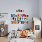 Sticker Master Renkli Alfabe Harf Sticker Seti – 10 cm | Eğlence ve Eğitim Bir Arada! Sticker Master