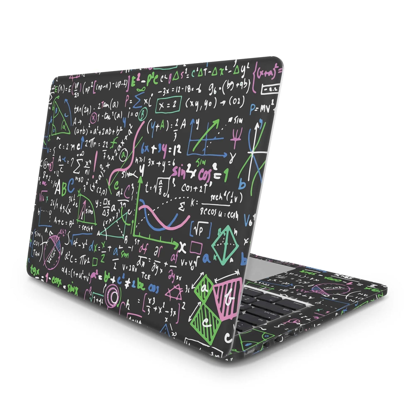 Sticker Master Math Linear Evrensel Sticker Dizüstü Bilgisayar Vinil Sticker Decal  12" 13" 13.3" 14" 15" 15.4" 15.6 inç Dizüstü Bilgisayar Çıkartma Koruyucu Macbook Asus Acer Hp Lenovo Huawei Dell İçin - Sticker Master