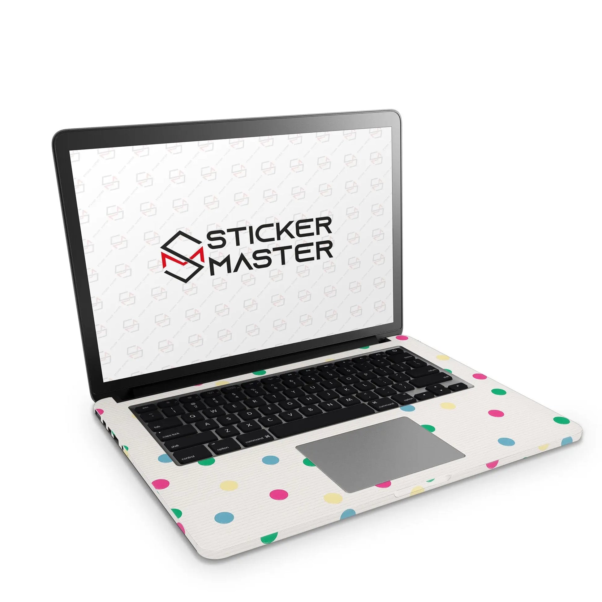 Sticker Master Colorful Dots Evrensel Sticker Dizüstü Bilgisayar Vinil Sticker Decal 12" 13" 13.3" 14" 15" 15.4" 15.6 inç Dizüstü Bilgisayar Çıkartma Koruyucu Macbook Asus Acer Hp Lenovo Huawei Dell İçin - Sticker Master