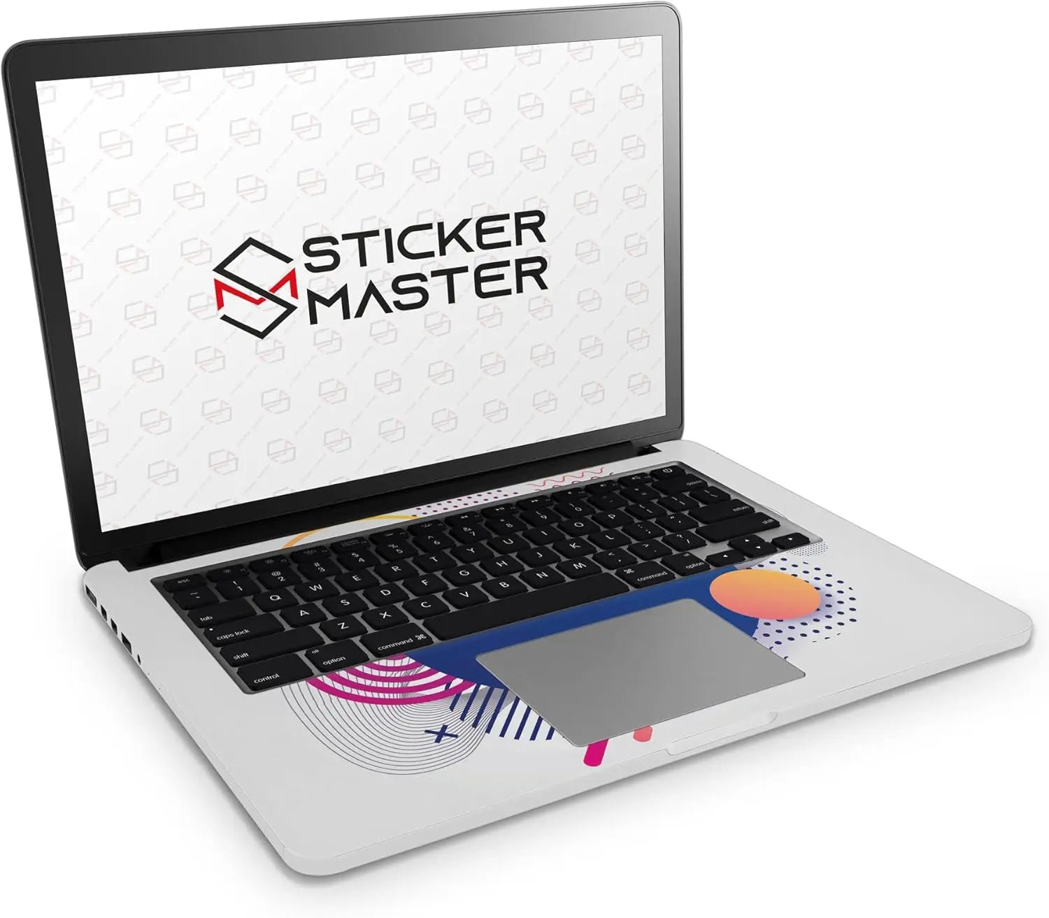 Sticker Master Flat Abstract Evrensel Sticker Dizüstü Bilgisayar Vinil Sticker Decal 12" 13" 13.3" 14" 15" 15.4" 15.6 inç Dizüstü Bilgisayar Çıkartma Koruyucu Macbook Asus Acer Hp Lenovo Huawei Dell İçin - Sticker Master