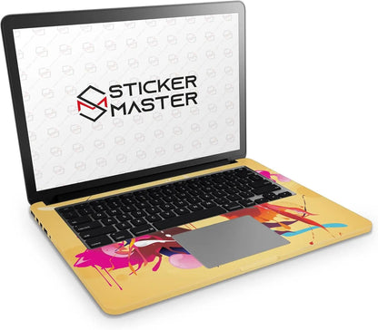 Sticker Master Color Design Evrensel Sticker Dizüstü Bilgisayar Vinil Sticker Decal 12" 13" 13.3" 14" 15" 15.4" 15.6 inç Dizüstü Bilgisayar Çıkartma Koruyucu Macbook Asus Acer Hp Lenovo Huawei Dell İçin - Sticker Master