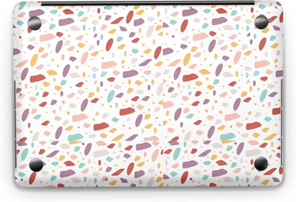 Sticker Master Colorful Flat Terrazzo Evrensel Sticker Dizüstü Bilgisayar Vinil Sticker Decal 12" 13" 13.3" 14" 15" 15.4" 15.6 inç Dizüstü Bilgisayar Çıkartma Koruyucu Macbook Asus Acer Hp Lenovo Huawei Dell İçin - Sticker Master